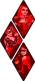 Harley Quinn - Diamonds (V2) - koszulka męska