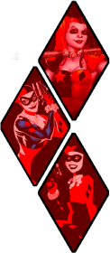 Harley Quinn - Diamonds (V2) - koszulka damska
