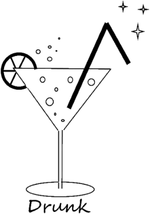 T-shirt "Drunk"