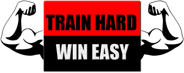 Koszulka TRAIN HARD WIN EASY