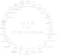 Life of Engineers - Black