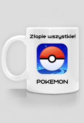 Kubek POKEMON-Złapie wszystkie - PysiaMisia
