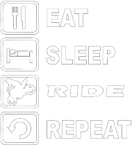 Eat Sleep Ride Repeat - męska bluza motocyklowa