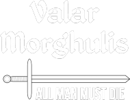 Koszulka męska - Valar Morghulis