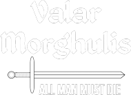 Podkoszulek męski - Valar Morghulis