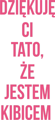 Dziękuje ci tato, dziewczynka