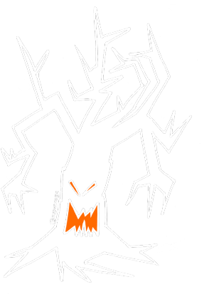 drzewko halloween rozm. S do XXL