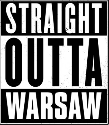 Straight Outta Warsaw Koszulka