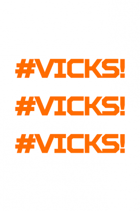 #VICKS! Black T-Shirt BGG Official
