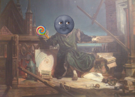 Koszulka Emoji Astronom Kopernik, czyli rozmowa z Bogiem