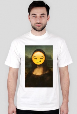 Koszulka Mona Lisa Emoji - HI ART