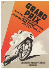 Plakat A1 59x84cm Grand Prix vintage