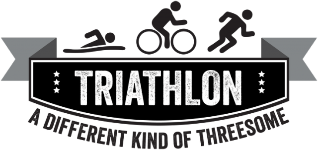 Triathlon. A different kind of threesome.