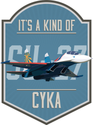 IT'S A KIND OF CYKA SU-27