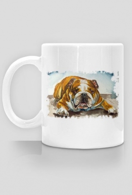 pies bulldog - ArtKaska.pl