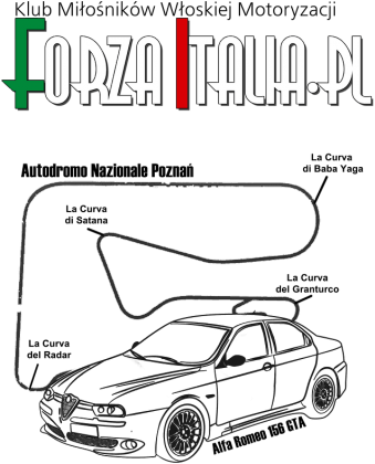 Koszulka Alfa Romeo 156 GTA biała