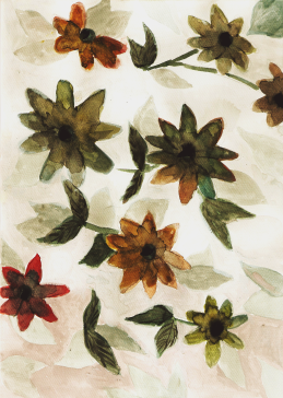 PŁATKI - Primrose&Pansy, farby wodne