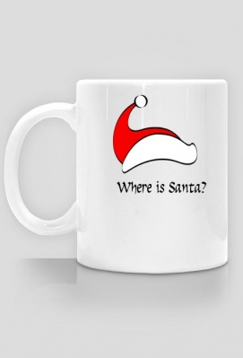 Kubek "Where is Santa?" - Furmanka