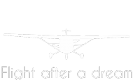 Koszulka "Flight after a dream-C White D"  AviationWear