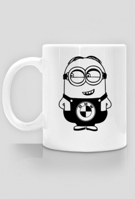 Kubek z minionkiem BMW - BMW odzież