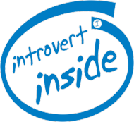 Introvert Inside - Koszulka Damska