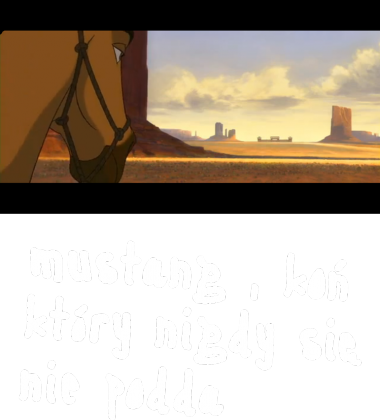 Mustang z dzikiej doliny-Koszulka dla mężczynz