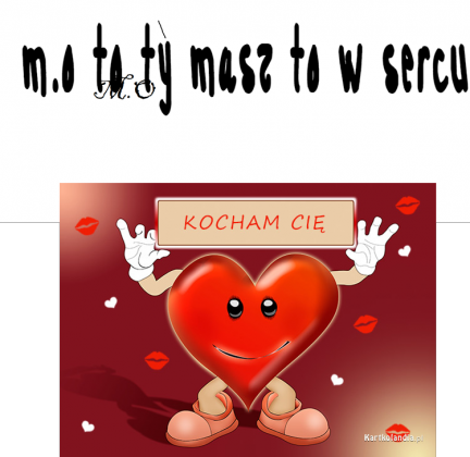 od serca na walentynki
