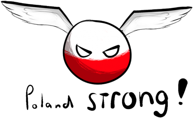 PolandBall Poland Strong Koszulka Chłopiec 2