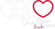 'One love Audi love' koszulka męska