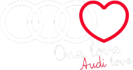 'One love Audi love' koszulka damska