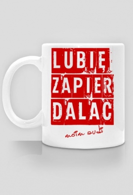 'Lubię Zapier* moim Audi' kubek - Jest Audi Jest Moc Shop