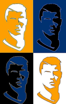 CR7  PopArt Kids - nadruk