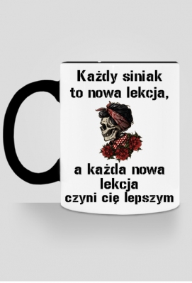 gra o tron - każdy siniak to nowa lekcja - kubek - iitvx - najlepsza odzież serialowa