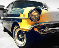 Torba z nadrukiem - samochód Chevrolet Bel Air