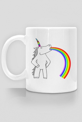JEDNOROŻEC UNICORN RZYGAM TĘCZĄ - KRETISOWA