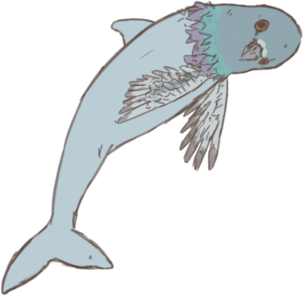 gołębio-delfin