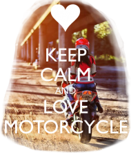 Kubek | Keep calm and LOVE MOTOCYCLE