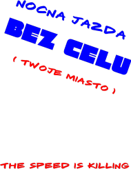Koszulka Nocna Jazda Bez Celu