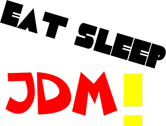 Koszulka EAT SLEEP JDM