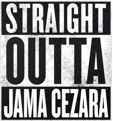 Straight Outta Jama Cezara - koszulka
