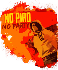 Koszulka męska "No piro no party"
