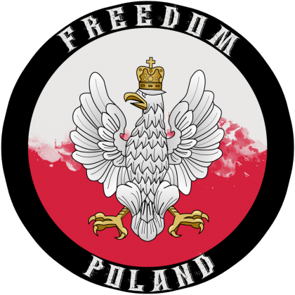 Koszulka damska "Freedom Poland"