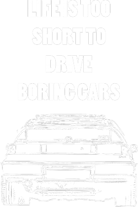 Life is too short CRX black