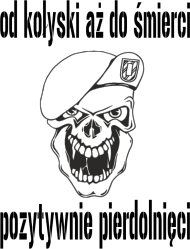 od kołyski aż do śmierci pozytywnie pierdolnięci tapeta