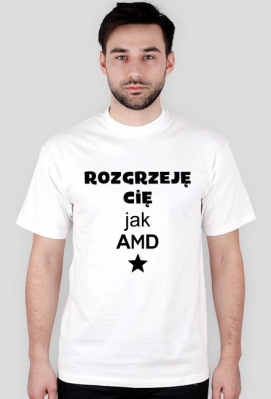 Informatyczne koszulki Made For Geek - Rozgrzeje Cie jak AMD - Koszulki dla informatyków - Made For Geek