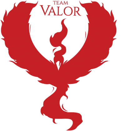 Koszulka Team Valor +red