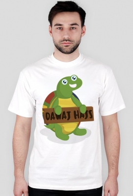 Dawaj Hajs - Męska, Biała - Mohehe - Sklep