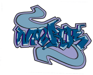 Maria kubek z imieniem 3. Graffiti - nadruk