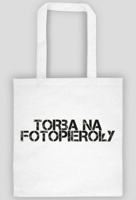 Torba dla fotografa - Fotopierdołki muszą znać swoje miejsce - FOTOHOLIK