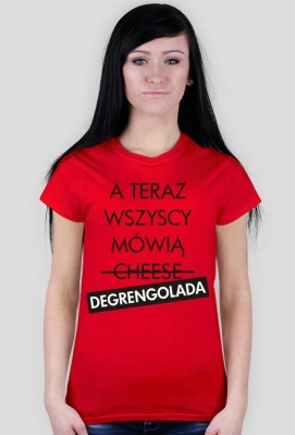 Koszulka dla fotografa damska - Degrengolada - FOTOHOLIK